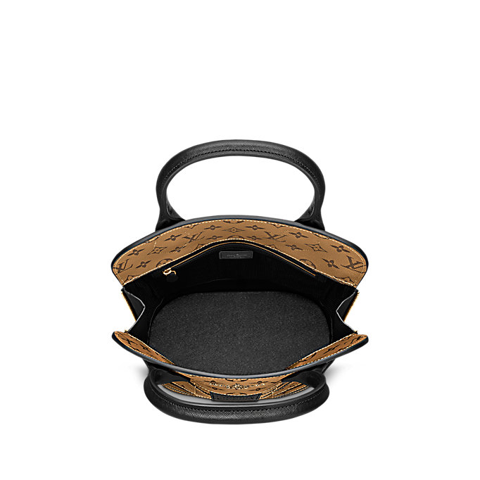 Louis Vuitton Monogram REVERSE CANVAS TRESSAGE TOTE M44113