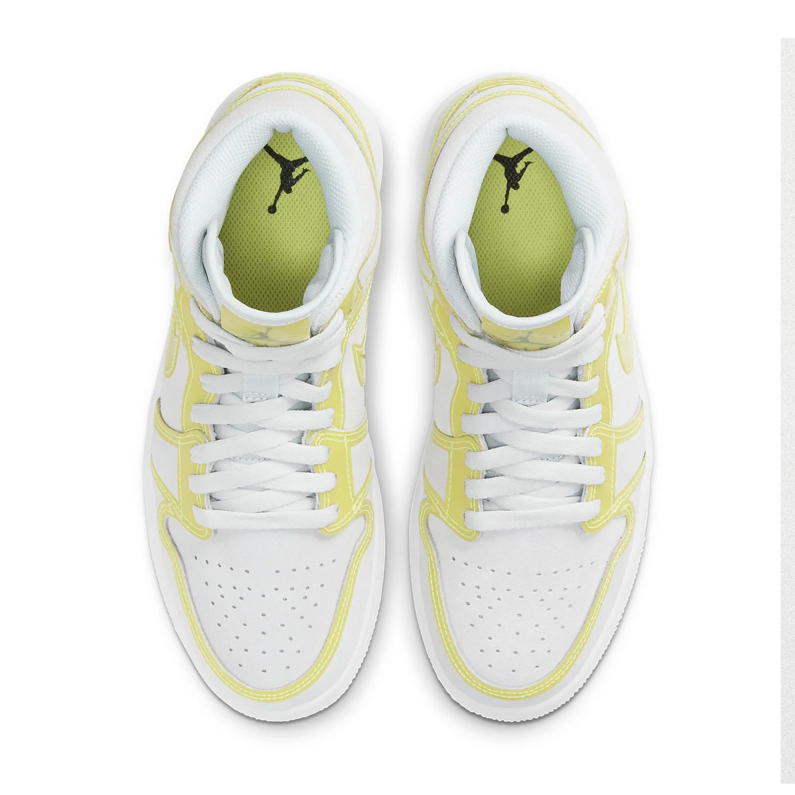 (WMNS) Air Jordan 1 Mid LX 'Off White Opti Yellow' DA5552-107