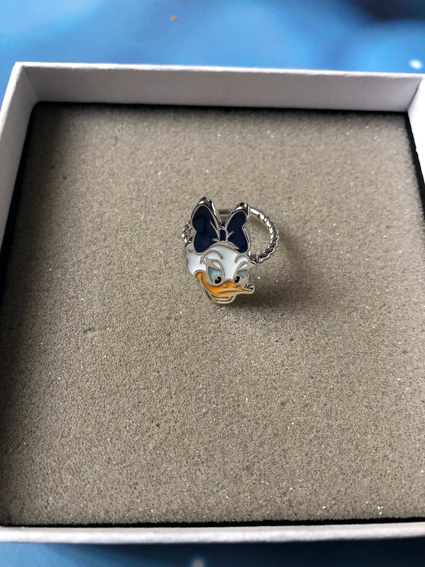 Cartoon Duckling Ring