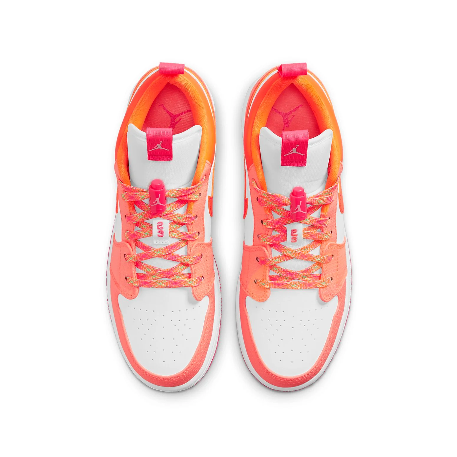 (GS) Air Jordan 1 Low Utility 'Crimson Pulse' DJ0530-801