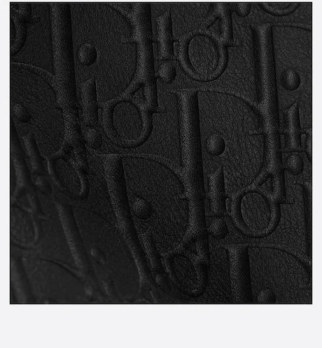 LARGE DIOR BOOK TOTE Black Dior Oblique Embossed Calfskin (42 x 35 x 18.5 cm)