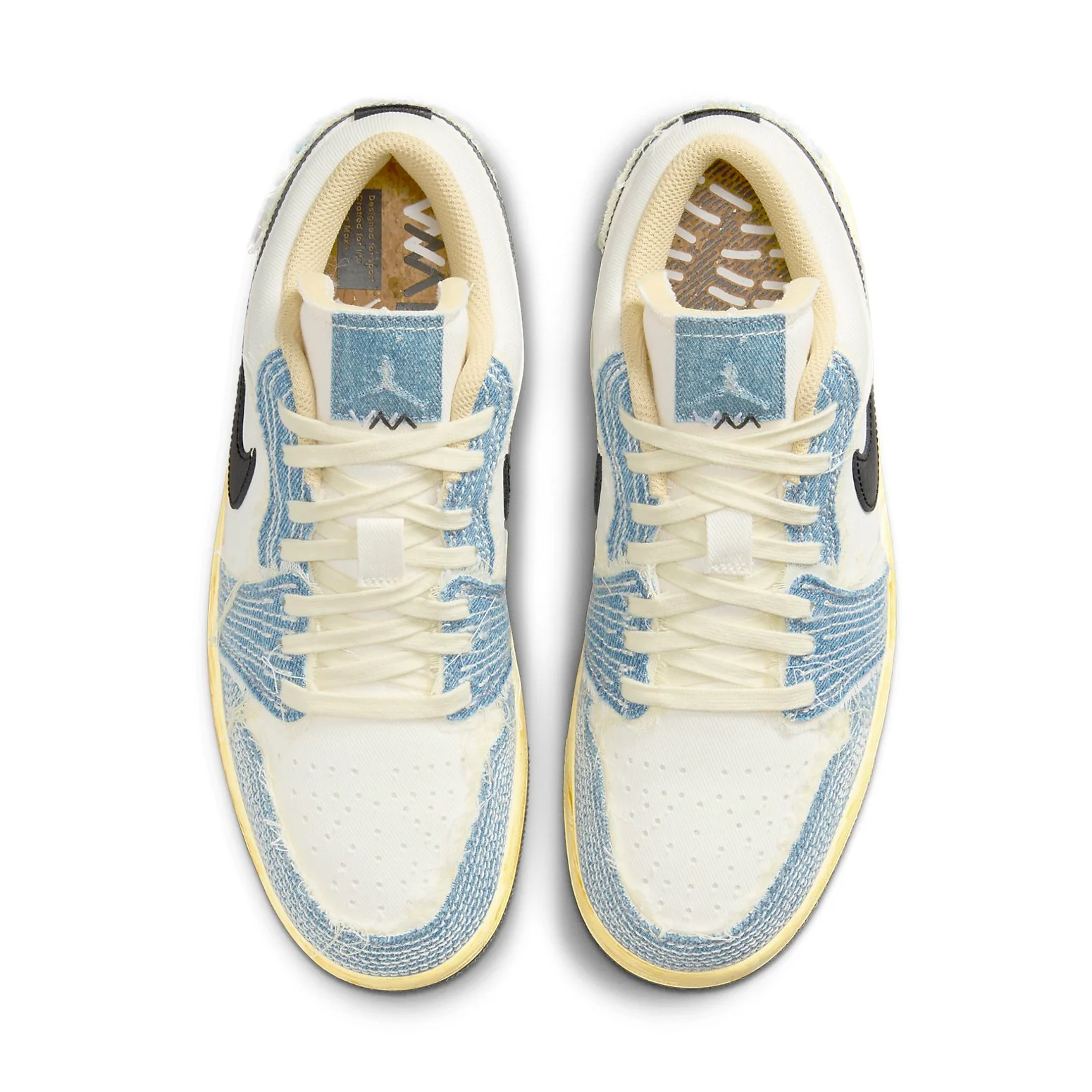 Air Jordan 1 Low SE WRMK 'Sashiko Denim' FN7670-493