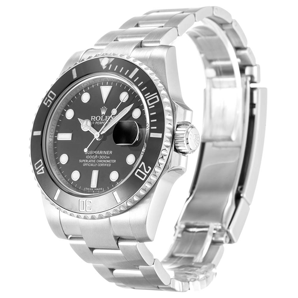 Replica Rolex Submariner 40mm Black Dial 116610LN