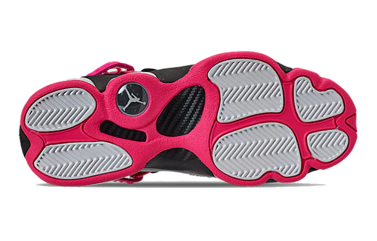 (GS) Air Jordan 6 Rings 'Black Pink' 323399-061
