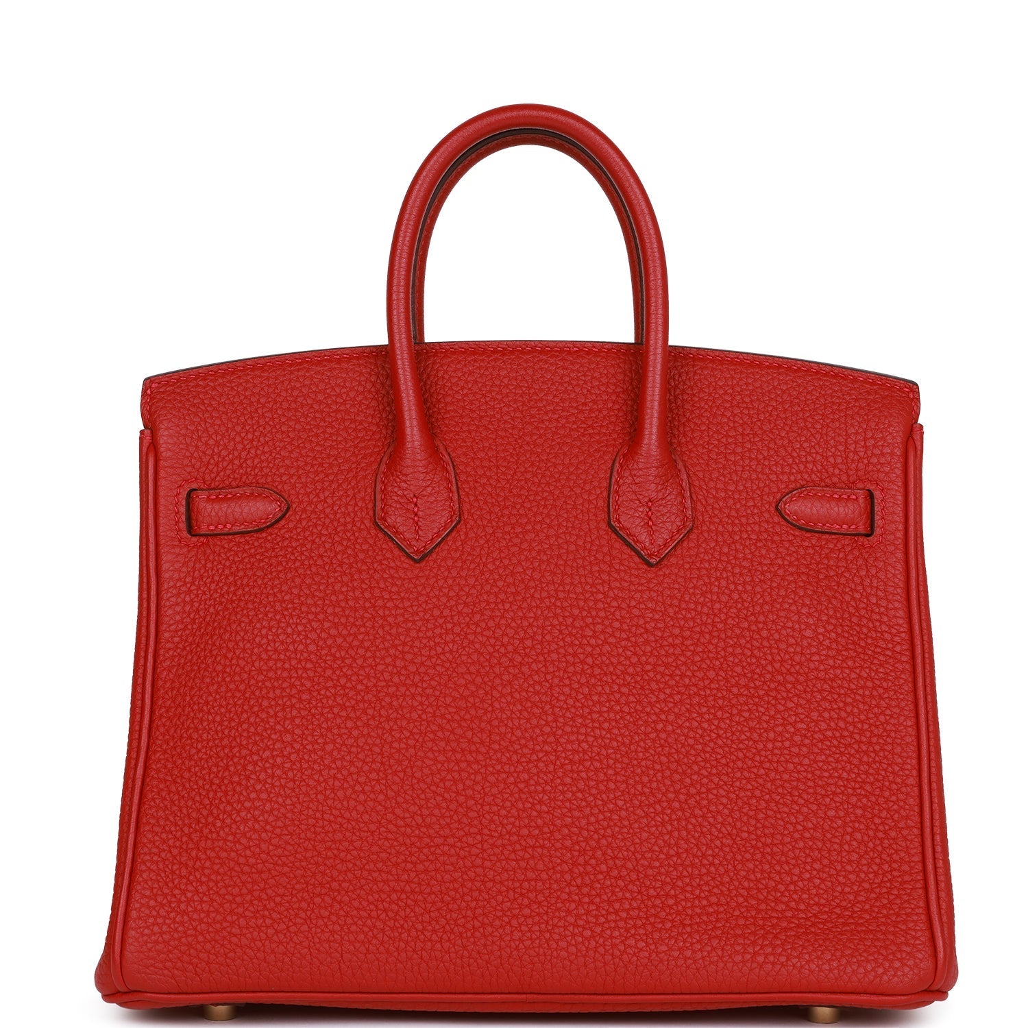 Hermès Birkin 25 Rouge Vif Togo Gold Hardware