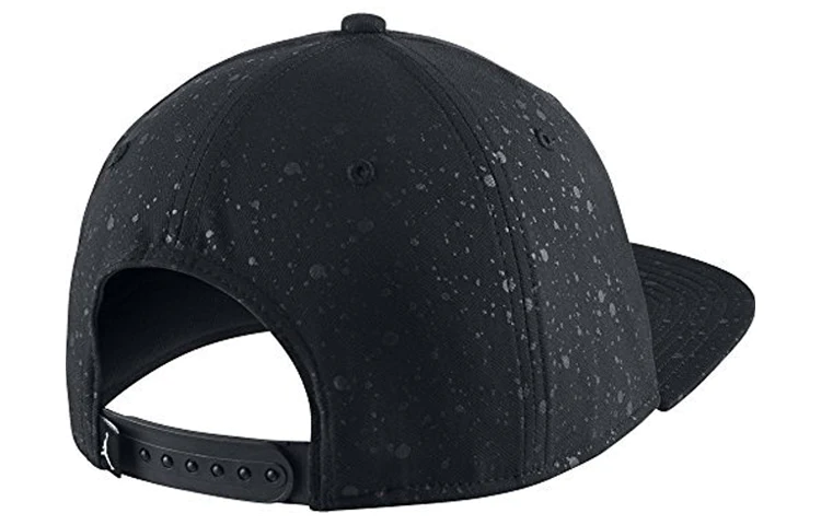Air Jordan 5 Black Cement Black Baseball Cap 821830-011