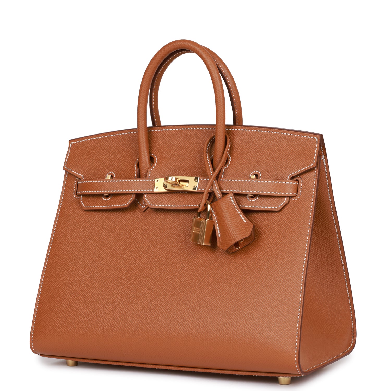 Hermès Birkin Sellier 25 Gold Epsom Gold Hardware