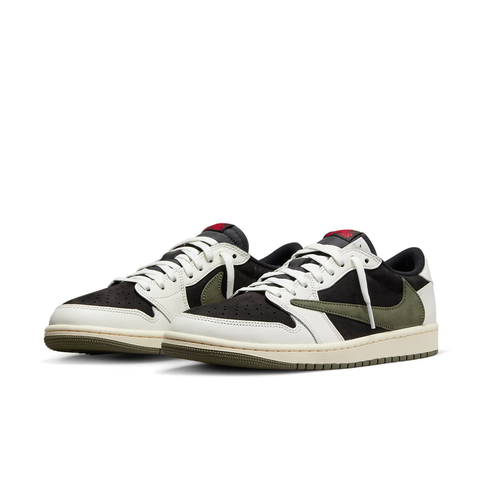 (WMNS) Air Jordan 1 Retro Low OG SP 'Travis Scott Medium Olive' DZ4137-106
