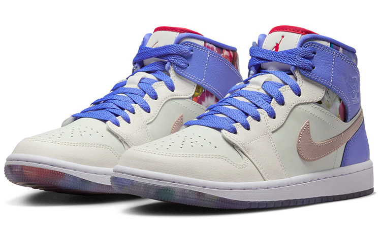 (WMNS) Air Jordan 1 Mid SE 'Valentine's Day Flowers' FD4331-121