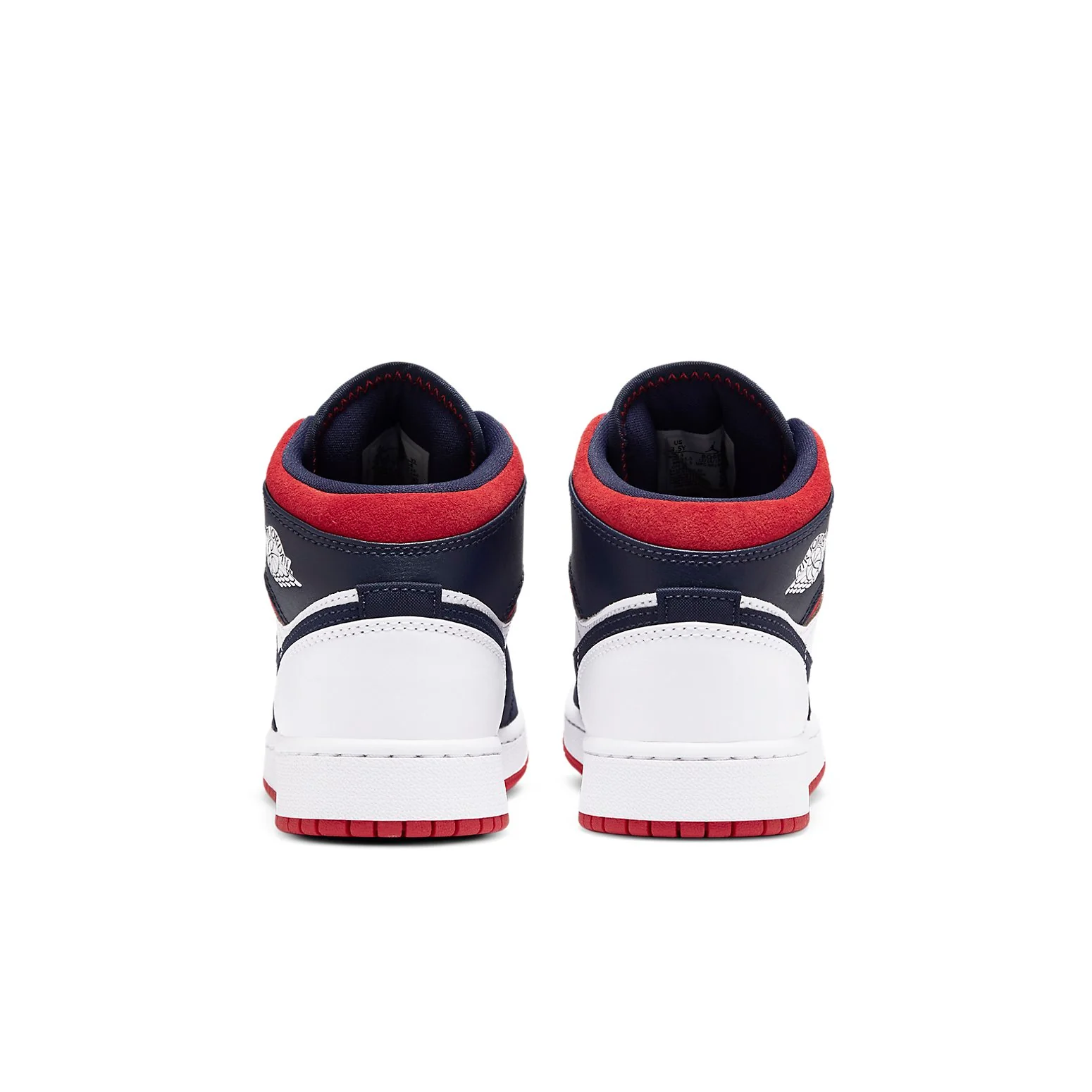 (GS) Air Jordan 1 Mid 'USA Olympic' BQ6931-104