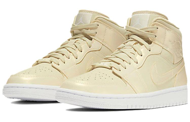 (WMNS) Air Jordan 1 Mid 'Lemon Yellow' CK6587-200