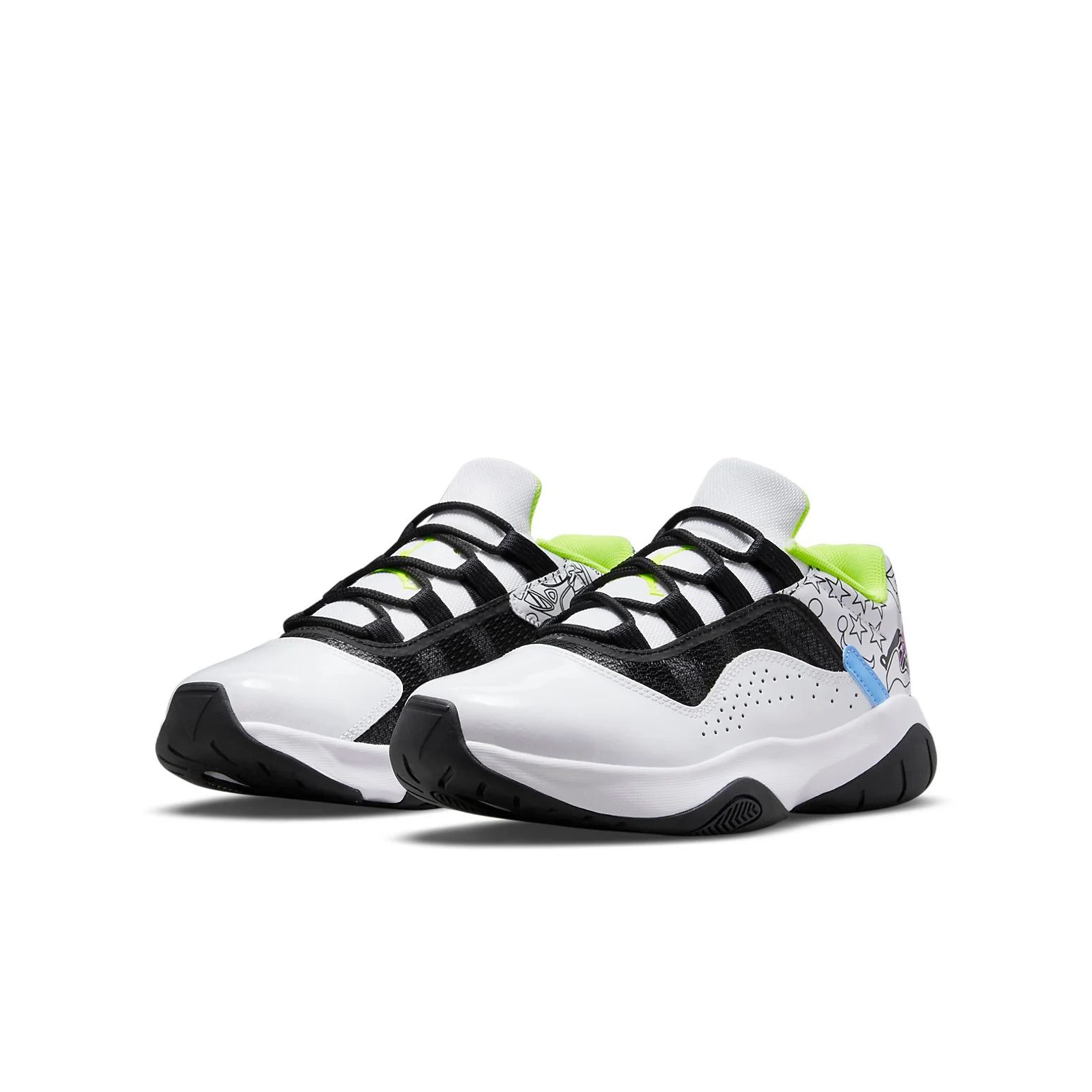 (GS) Air Jordan 11 CMFT Low SE 'White Volt' DM3397-100