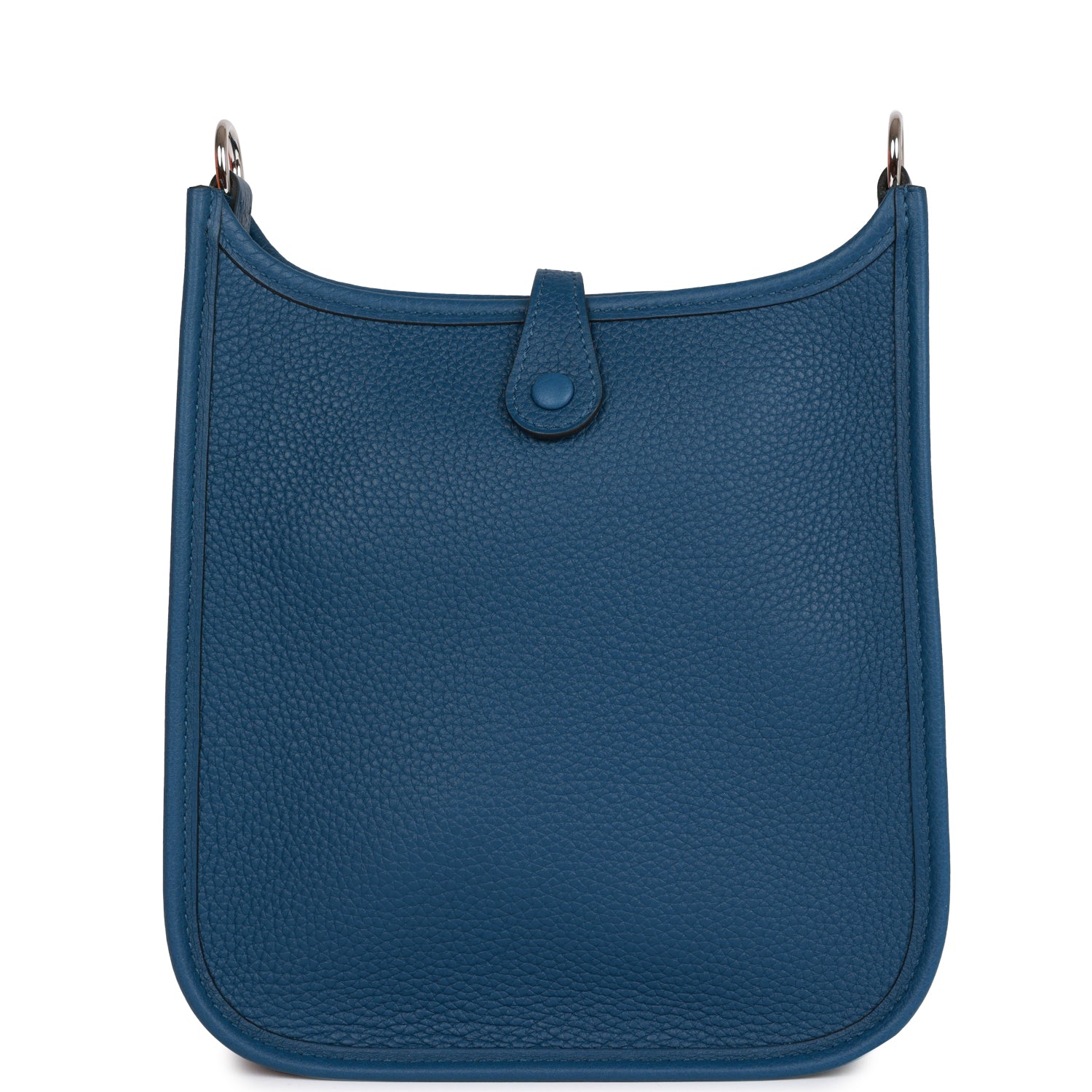 Hermès Evelyne TPM Bag Deep Blue Maurice Palladium Hardware