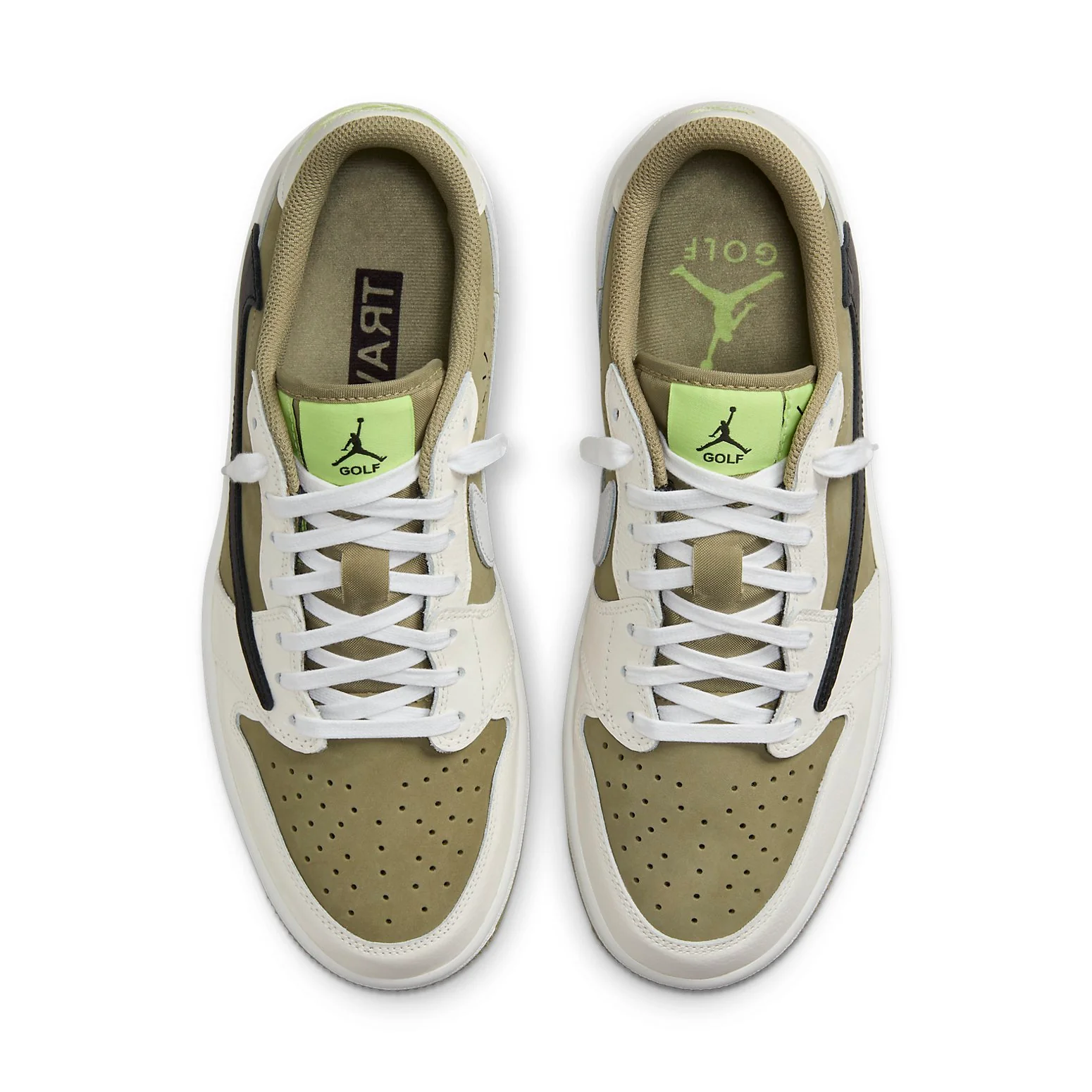 Air Jordan 1 Low Golf x Travis Scott 1 'Olive' FZ3124-200