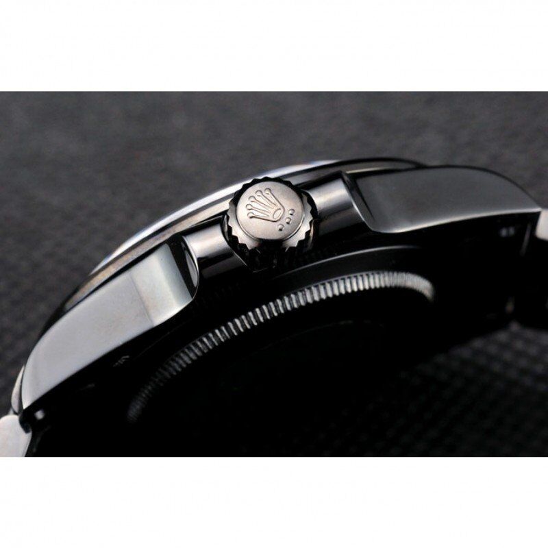 Swiss Rolex Explorer Black Ceramic Bezel Black Dial Watch 98239