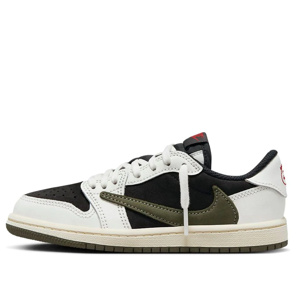 (PS) Air Jordan 1 Retro Low OG SP 'Travis Scott Olive' DZ5909-106