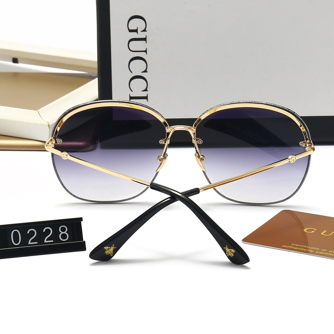 4 Color Women's Sunglasses—0228