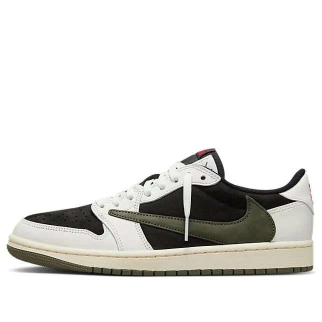 (WMNS) Air Jordan 1 Retro Low OG SP 'Travis Scott Medium Olive' DZ4137-106