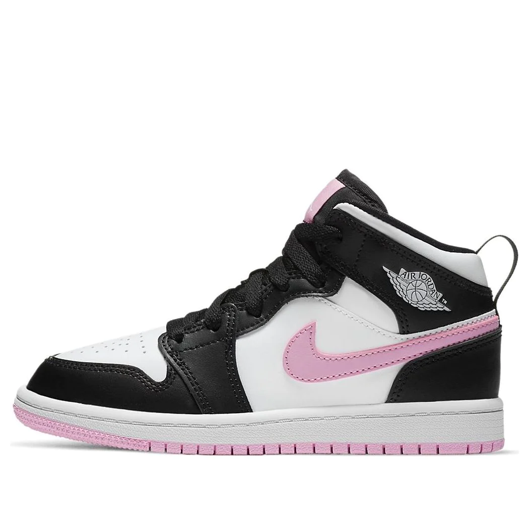 (PS) Air Jordan 1 Mid 'White Light Arctic Pink' 640737-103