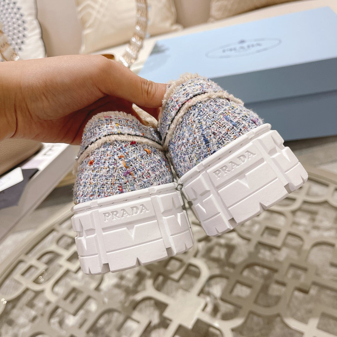 4 colors sheepskin lining washed canvas shoes