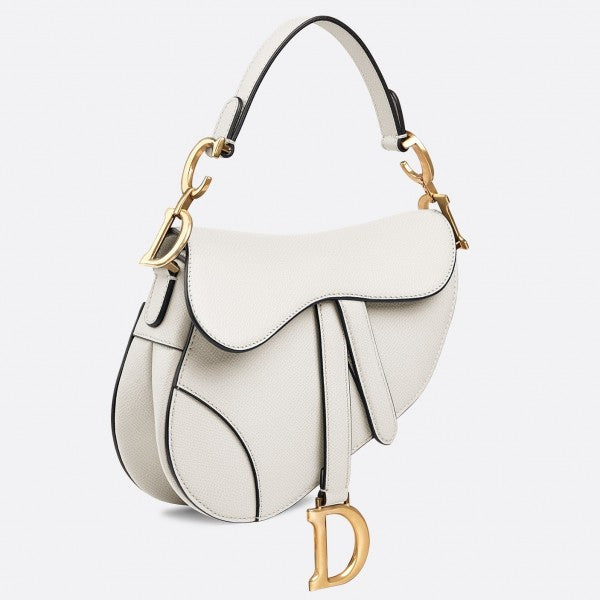 Dior Mini Saddle Bag Grained Calfskin