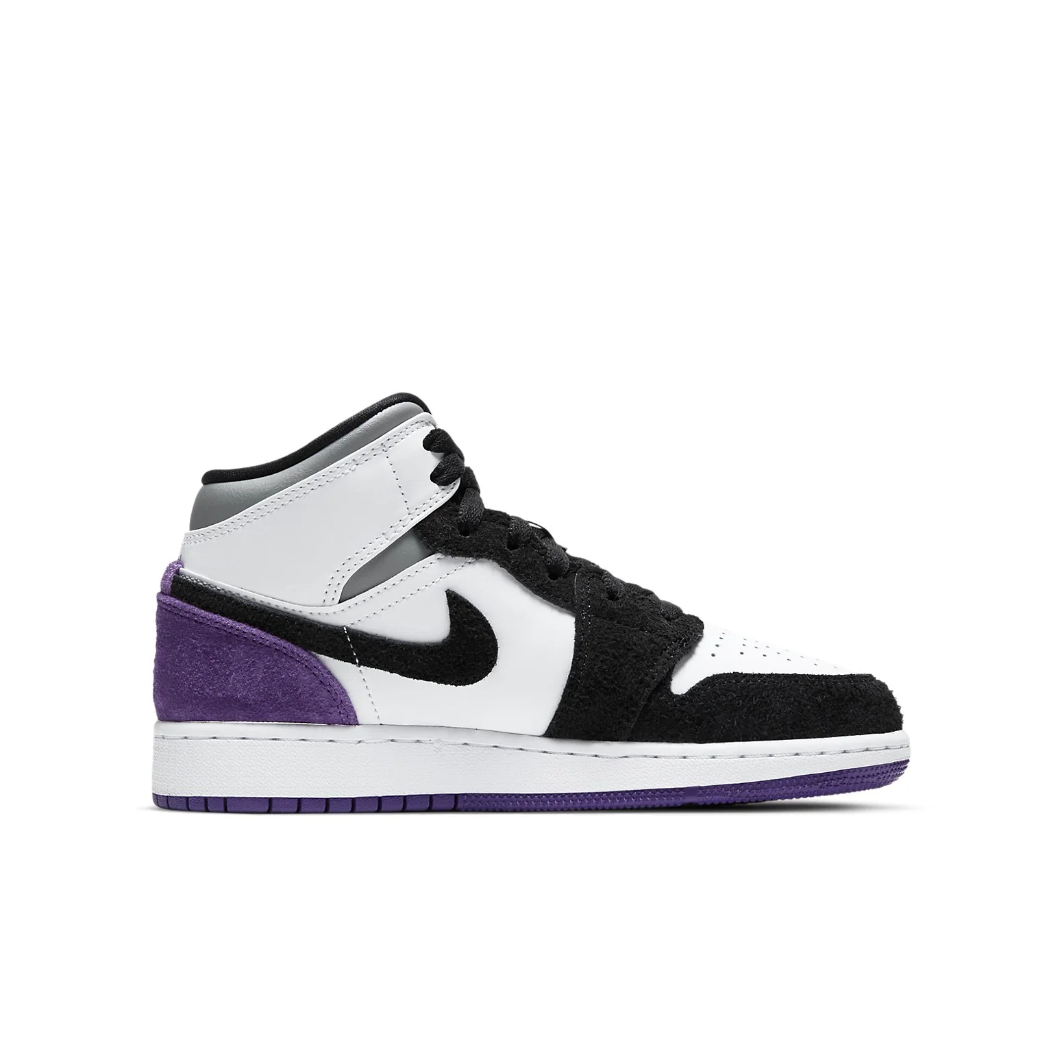 (GS) Air Jordan 1 Mid SE 'Varsity Purple' BQ6931-105