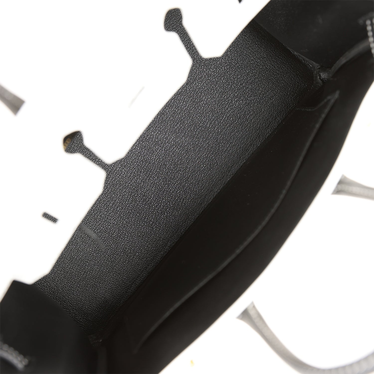 Hermès Special Order (HSS) Birkin 25 White and Black Clemence Gold Hardware