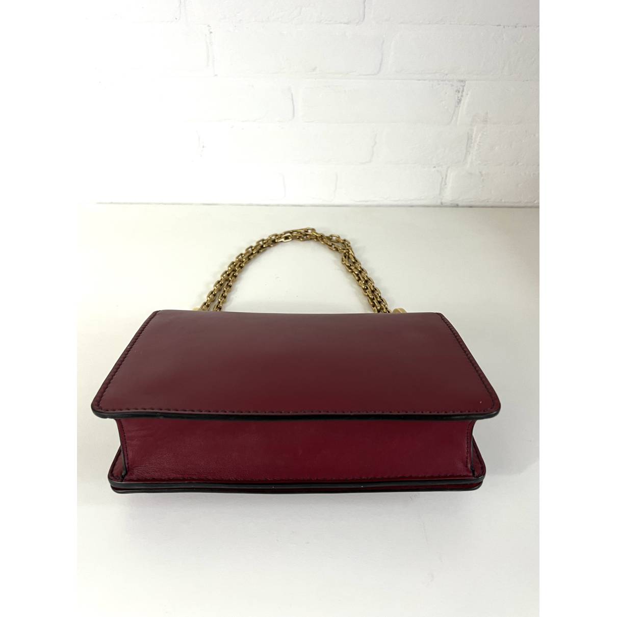 Dior J'adior Mongolian Lamb Handbag Burgundy In Mongolian Lamb