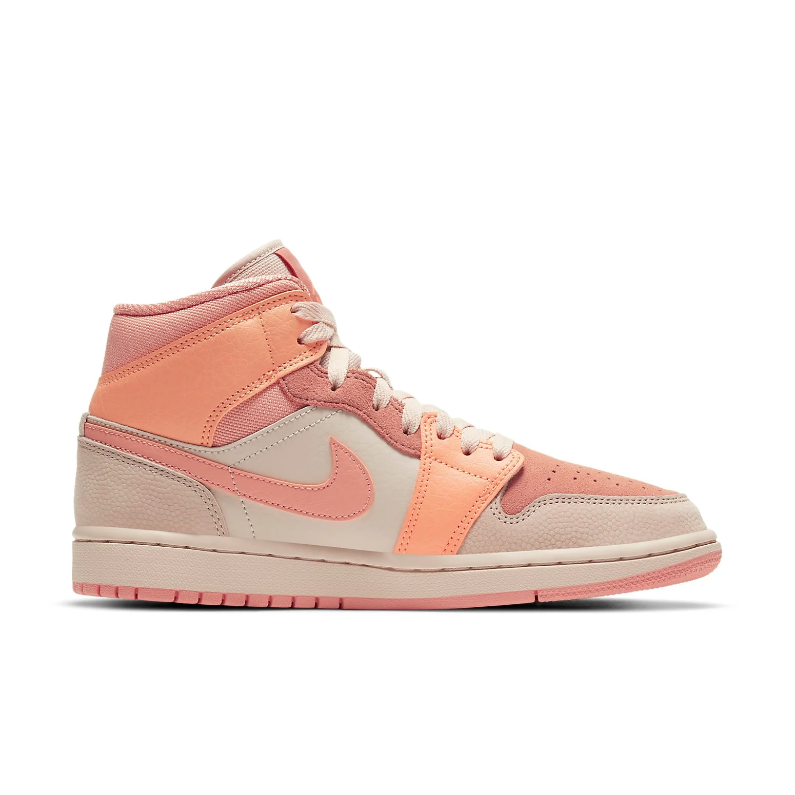 (WMNS) Air Jordan 1 Mid 'Apricot' DH4270-800