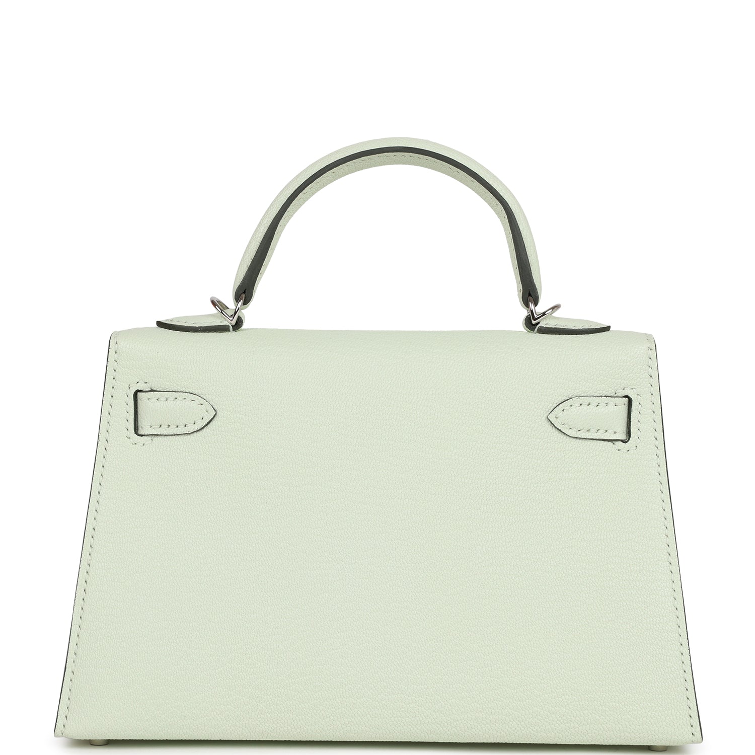 Hermès Kelly Sellier 20 Vert Fizz Chevre Palladium Hardware