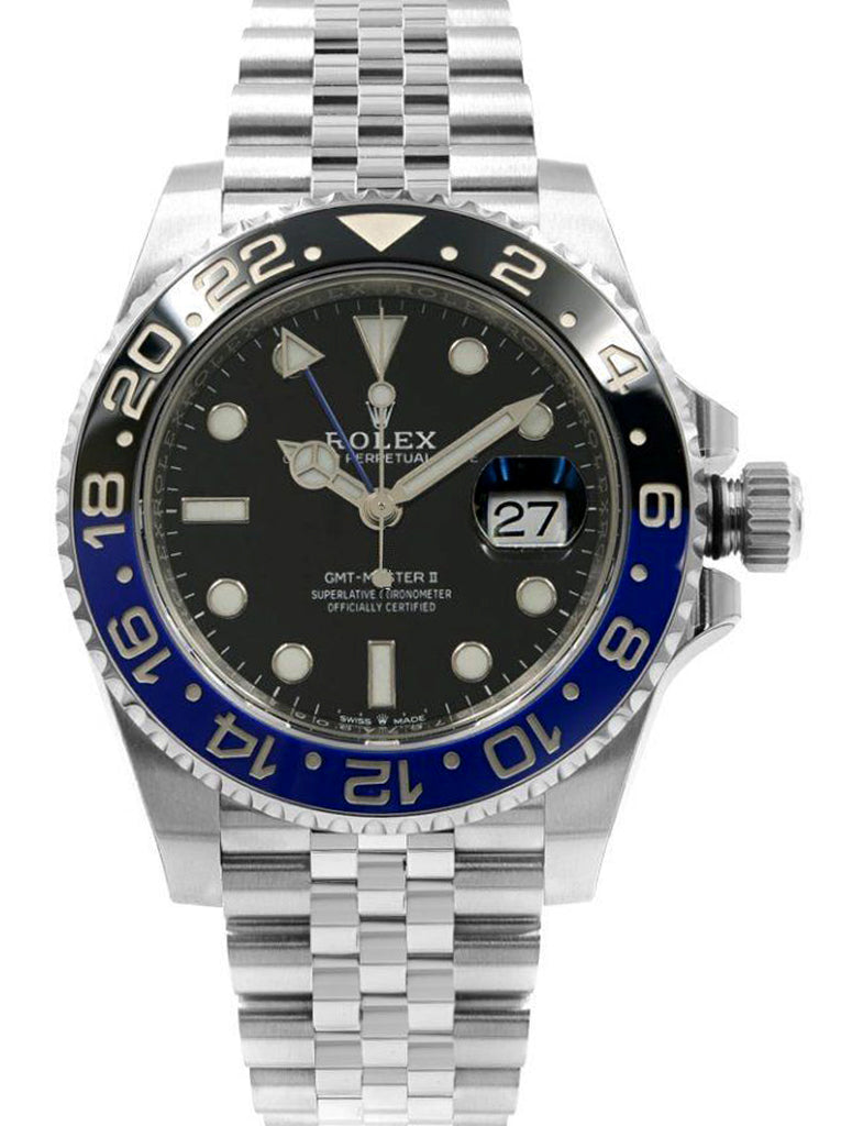 Superclone Rolex GMT-Master II 40mm Black Dial 126710BLNR