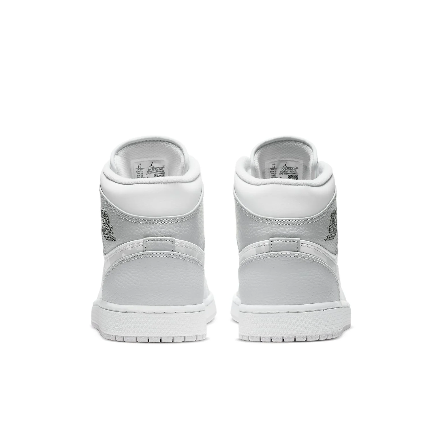 Air Jordan 1 Mid 'Swoosh Logo - Grey Camo' DC9035-100