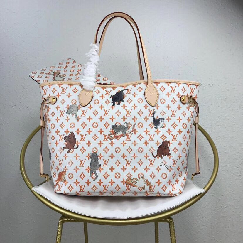 LV Neverfull MM Bag Grace Coddington M44459