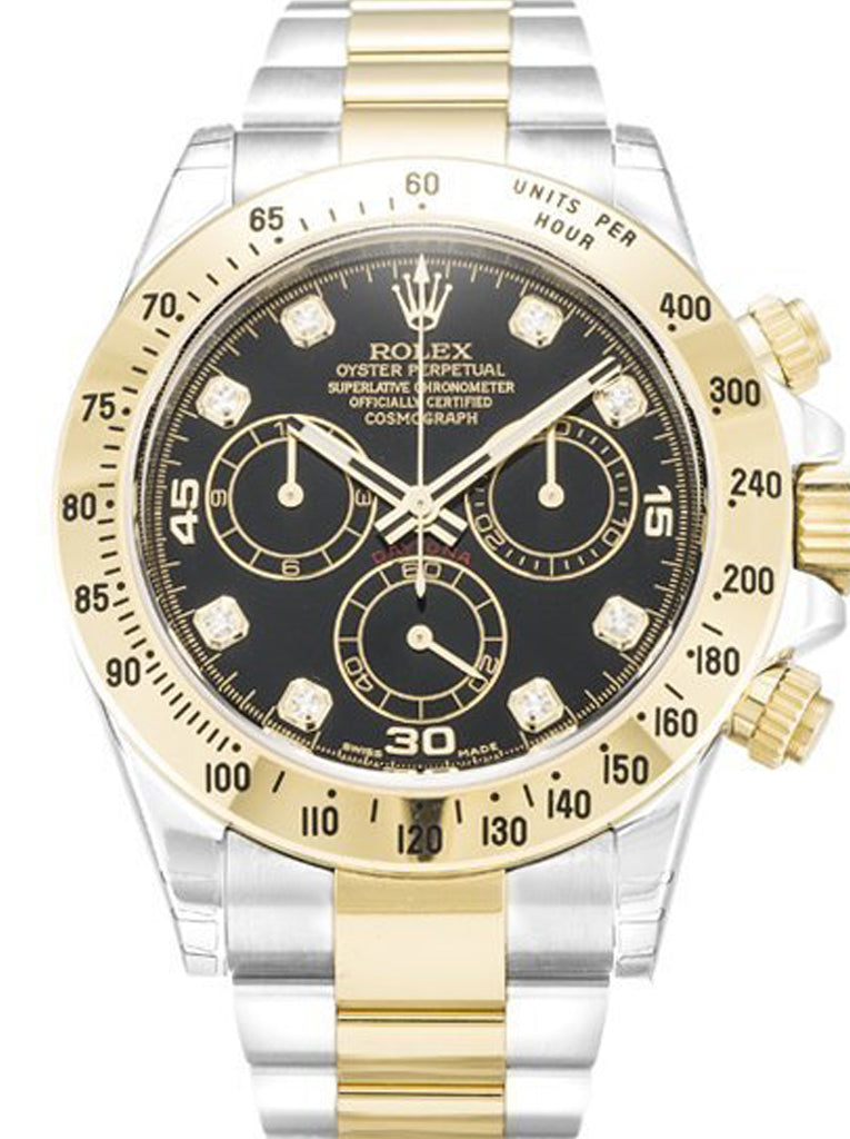 Replica Rolex Daytona 40mm Black Dial 116523/2