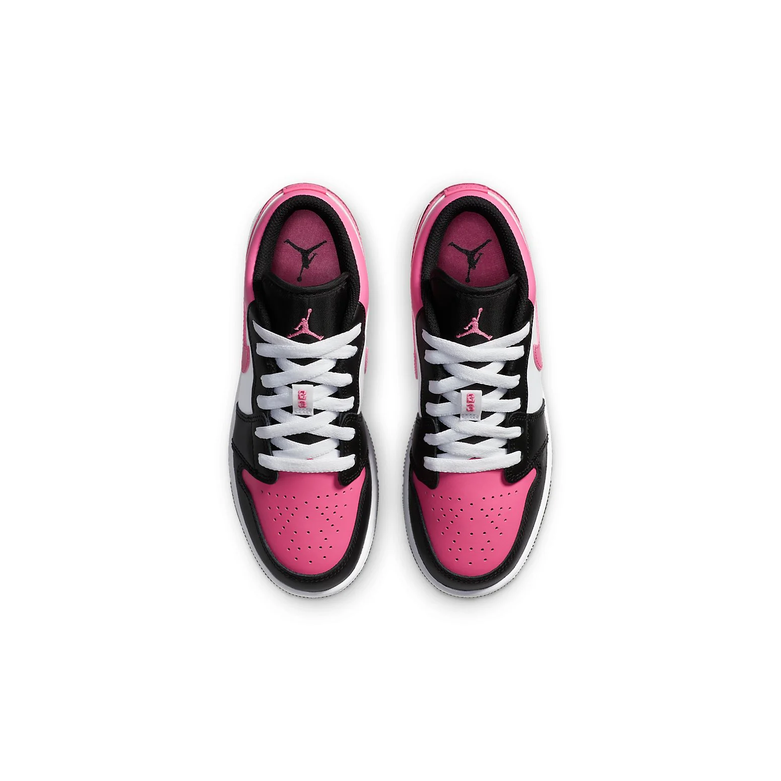 (GS) Air Jordan 1 Low 'Pinksicle Black' 554723-106