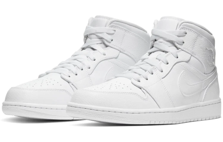 Air Jordan 1 Mid 'White' 554724-126