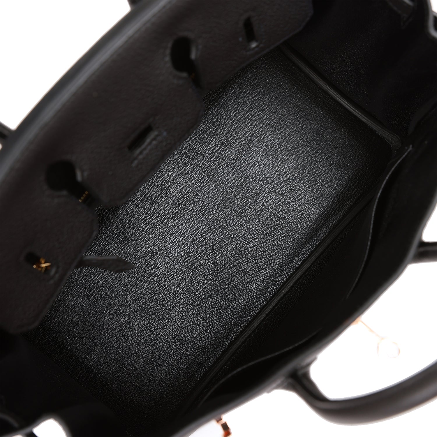 Hermès Birkin 25 Black Togo Rose Gold Hardware