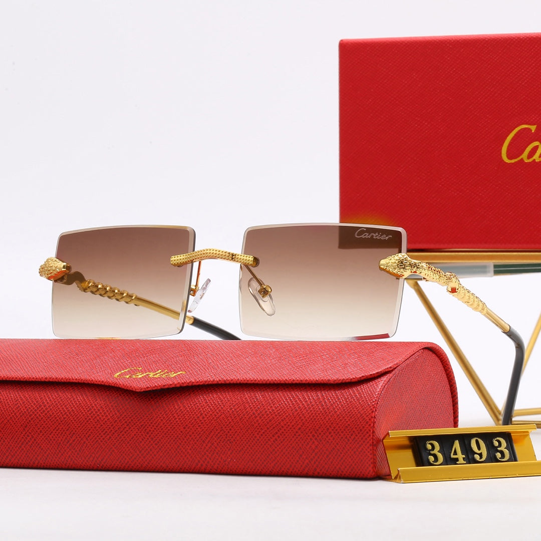 4 Color Women's Sunglasses—3493