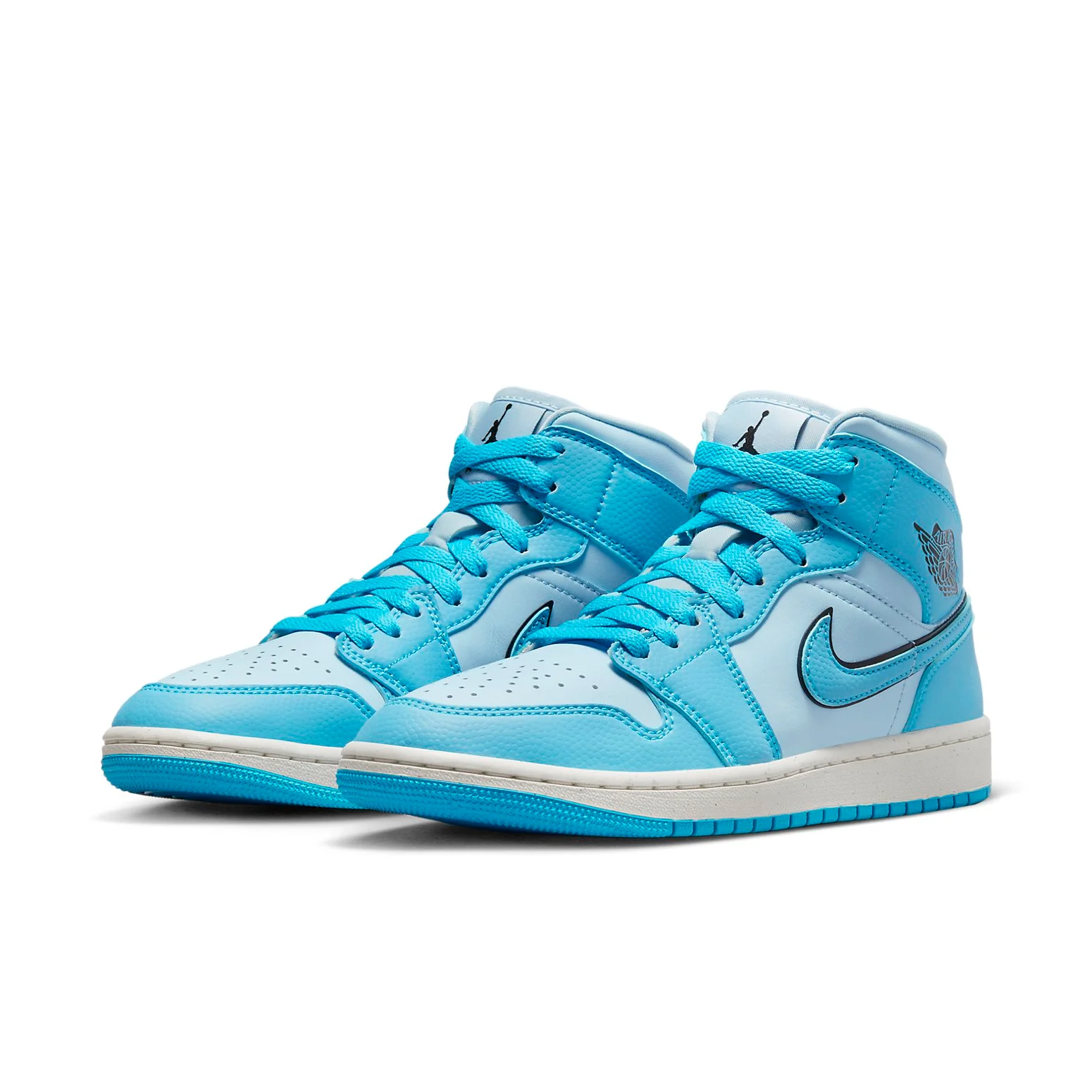 (WMNS) Air Jordan 1 Mid 'Ice Blue' DV1302-400