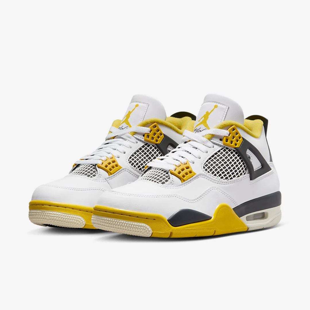 The Air Jordan 4 WMNS “Vivid Sulfur” Releases Summer 2024 AQ9129-101