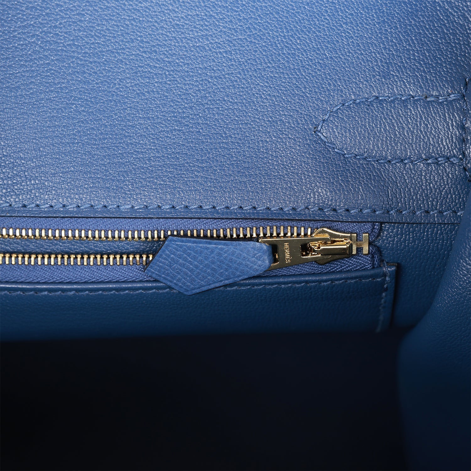 Hermès Birkin 30 Bleu Brighton Epsom Gold Hardware
