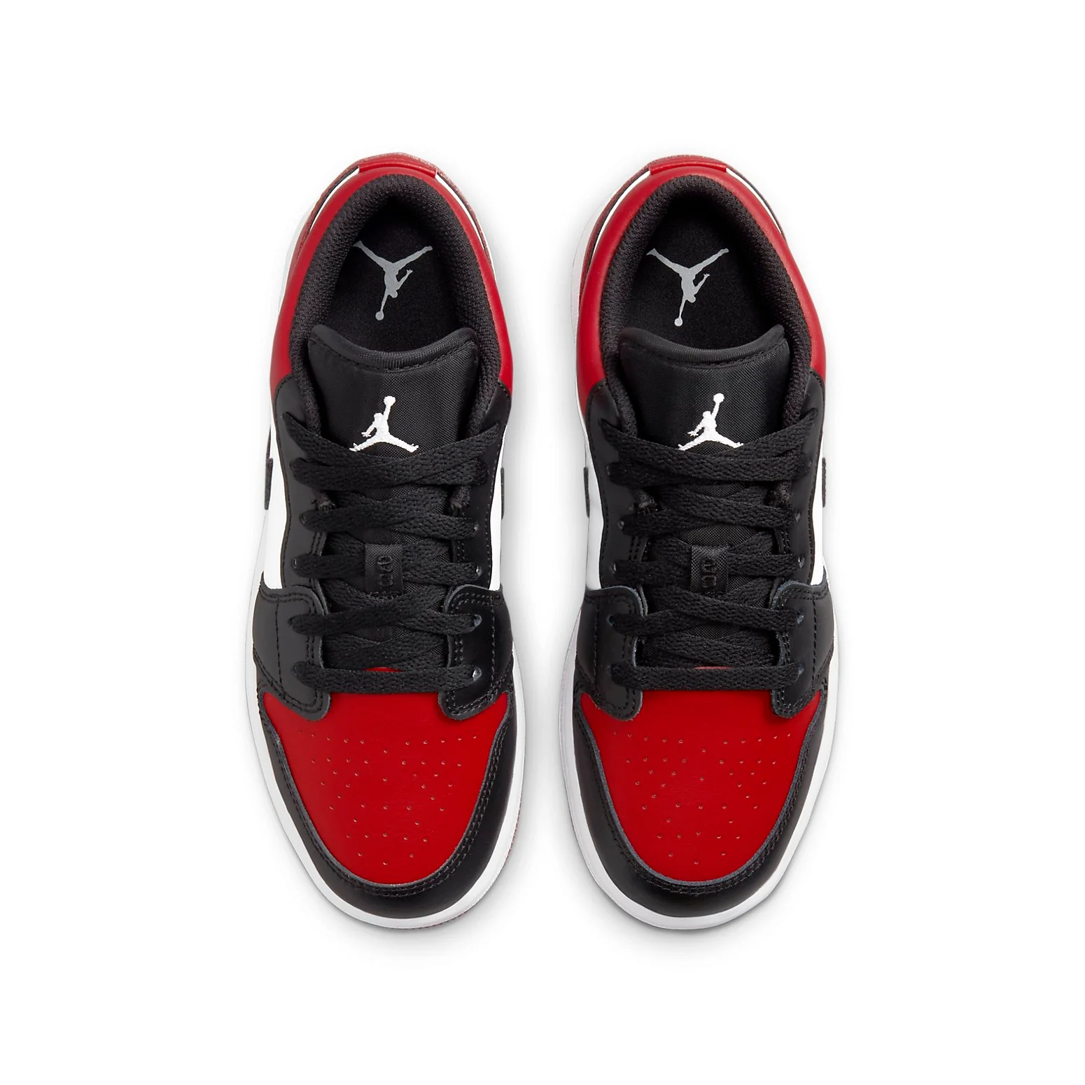 (GS) Air Jordan 1 Low 'Bred Toe' 553560-612