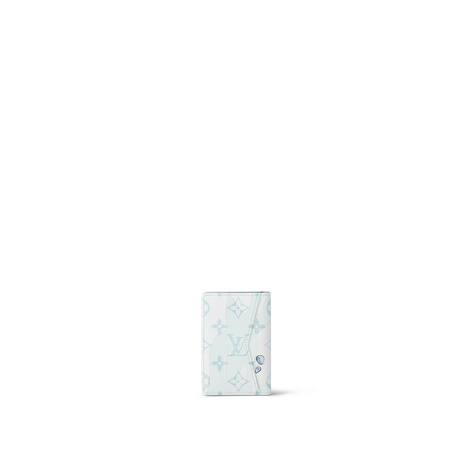 Louis Vuitton M82371 Pocket Organizer Crystal Blue