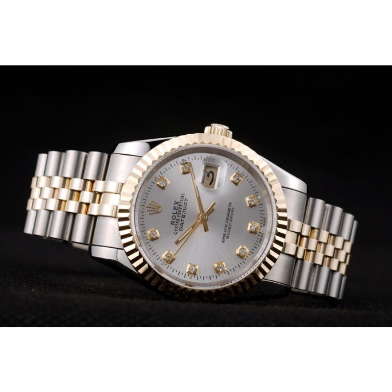 Superclone Rolex Datejust 36mm White Dial SRL10