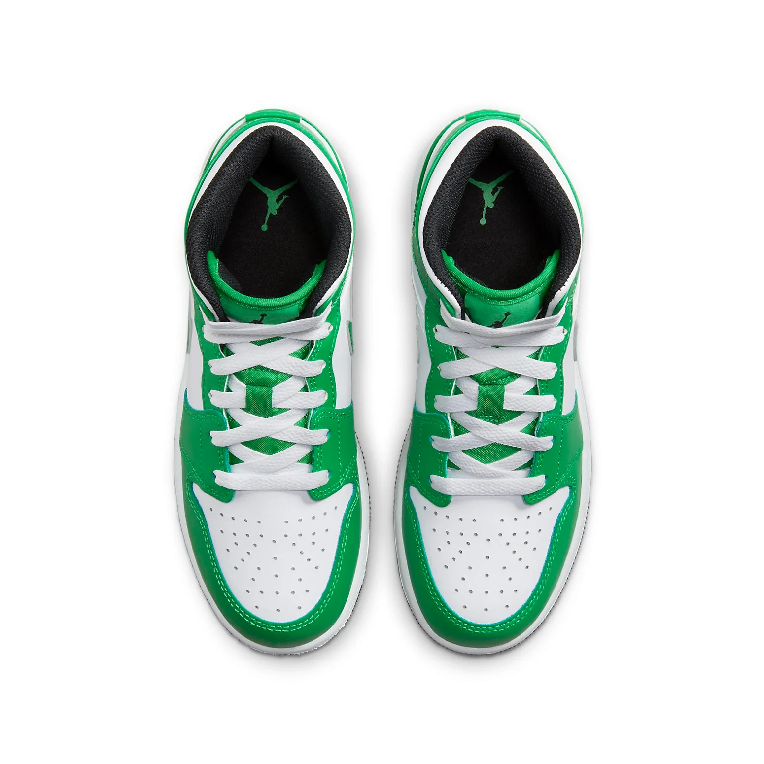(GS) Air Jordan 1 Mid 'Lucky Green' DQ8423-301