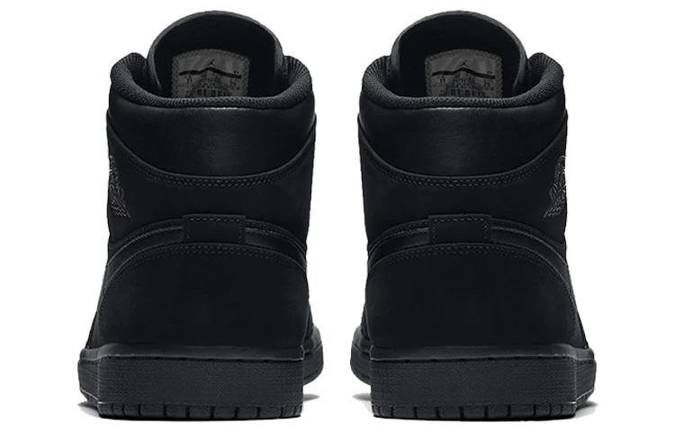 Air Jordan 1 Mid 'Triple Black 2018' 554724-050