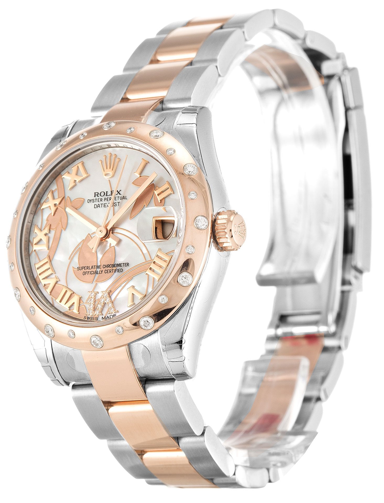 Rolex Datejust Lady Pearl White Floral Dial 178341