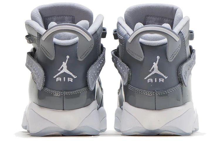 (GS) Air Jordan 6 Rings 'Cool Grey White' 323419-015