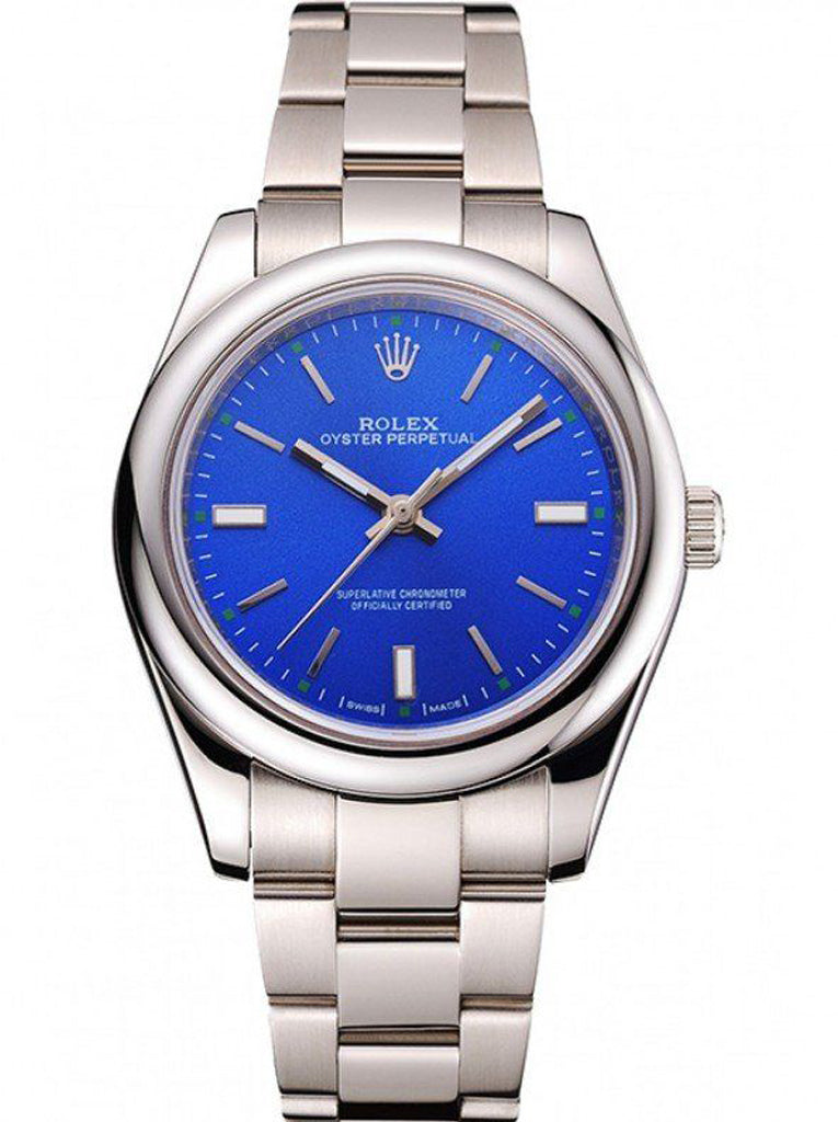 Replica Rolex Oyster Perpetual Date 41mm Blue Dial REP016835