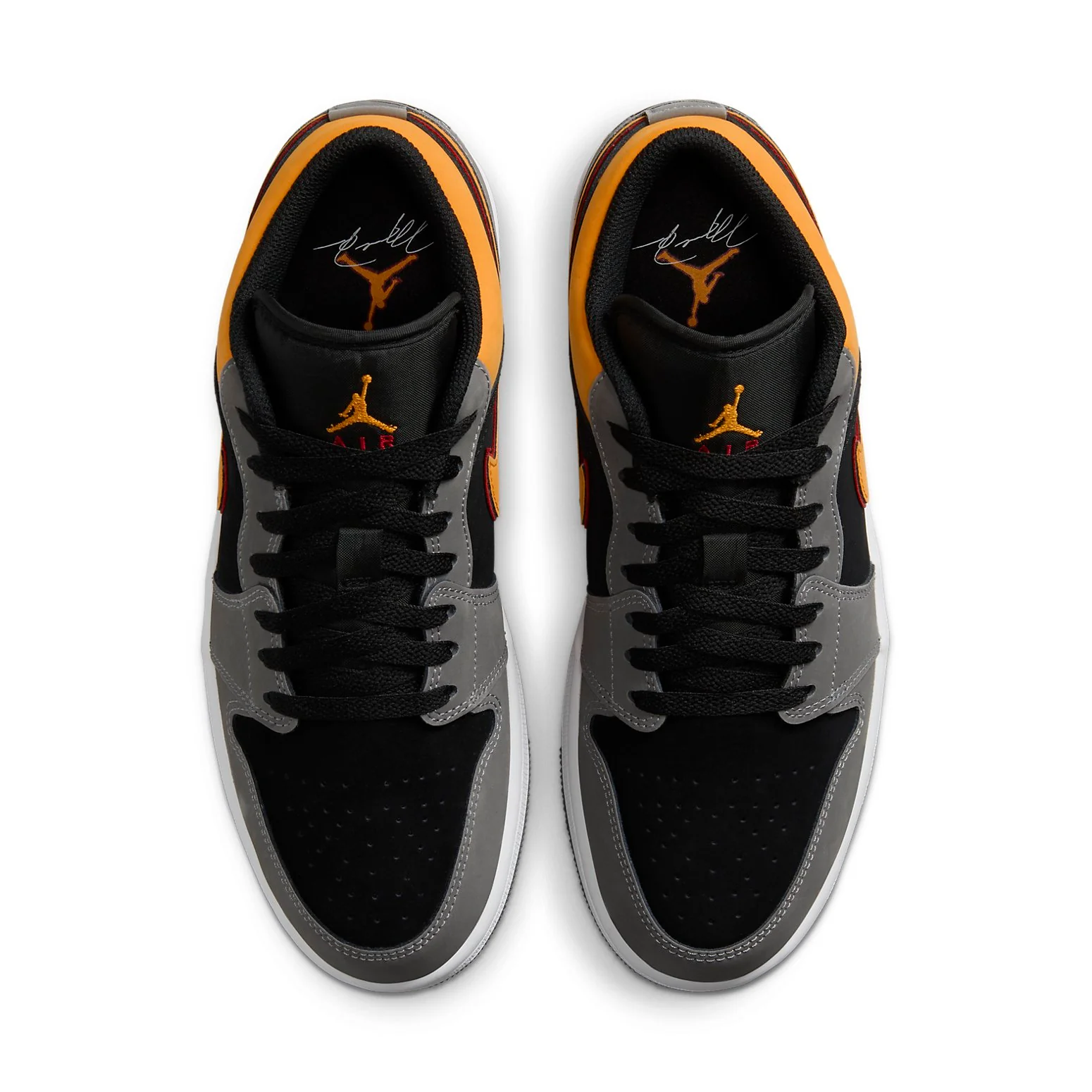 Air Jordan 1 Low SE 'Black Graphite Vivid Orange' FN7308-008